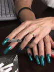 Smoking While Tapping My Nails